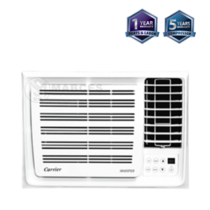 Carrier WCARH010EE 1HP I-Cool Green Remote Window Type Non-Inverter Aircon