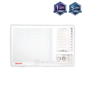 Condura 2.5HP Side Discharge Timer 6X Window Type Non Inverter Aircon WCONH024ED