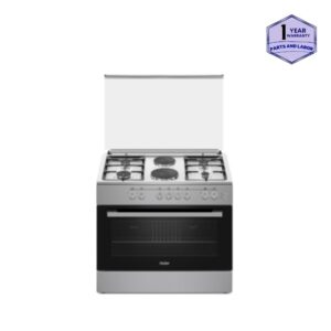 Haier HFS-904G2E110FGOT 4 Burner 2 Electric Plates Gas Range