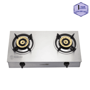 La Germania Premium Double Burner Stainless Gas Stove G1000 MAX