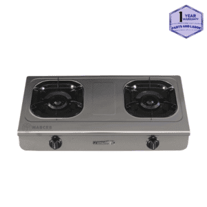 La Germania 70cm Double Burner Stainless Gas Stove G733X