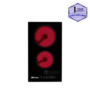 Tecnogas 30cm 2 Radiant Zones Vitroceramic Glass Top TBH3002VTG