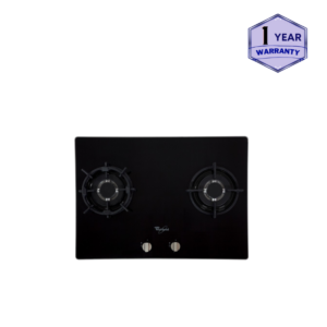 Whirlpool AKC720C BL 70cm Hob-2 Gas Burners