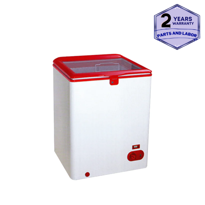 Markes 7.0 cu.ft. Flat Glass Door Chest Freezer MCFG200X