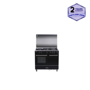 Technik 90cm Cooking Range, 4 Gas Burners with Wok Burners + 1 Electric Hot Plate TFG9141CRVMBC