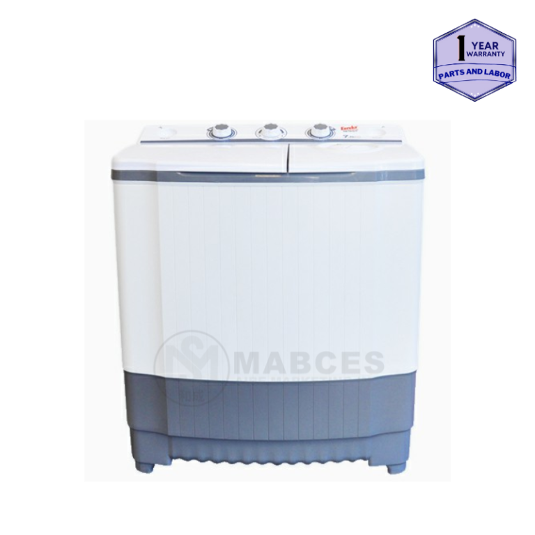 Eureka EWM 750D 7.5kg Elite Twin Tub Washing Machine Mabces
