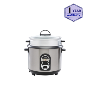 Kyowa 1.5L Stainless Steel Rice Cooker w/ Steamer KW-2043