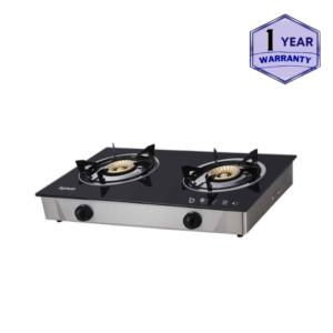 Kyowa Glass Top Double Burner Gas Stove KW-3562