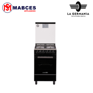 La Germania CGFC540 31BT 50x55cm 4 Gas Burner, Gas Thermostat Oven/Grill, Stainless Top