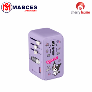 100W Universal Travel Adapter (Kuromi)