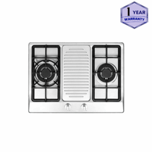 Whirlpool AKC720C IX 70 cm. Built-in Hob - 2 Gas Burners